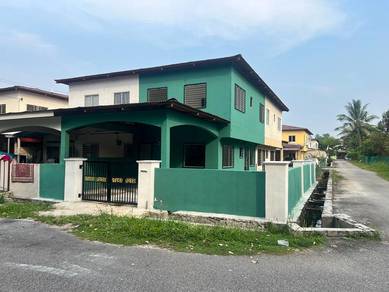 Rumah Corner!! Tanah Luas!! 💯 Loan!! Cash Back!! Taman Tempua Bestari