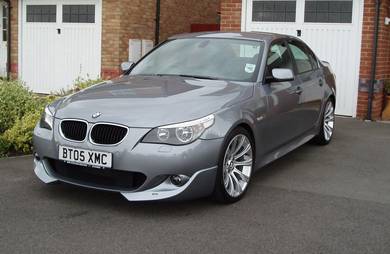 BMW E60 ACS M Sport Front Splitters Rear Diffuser