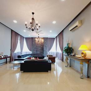 Modern Private Resort style,2-Storey LARGE POOL Bungalow, Section 7