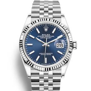 NEW Rolex Datejust 36mm Bright Blue Jubilee 126234