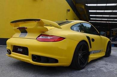 Porsche 997 GT2 RS Rear Bumper - Carrera 4 S Turbo