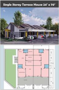 1-storey-Terraced-House-for-sale-Jasin-Melaka-3