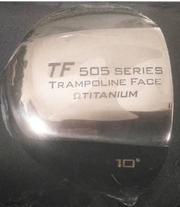 'Trampoline Face' 500c.c driver head only 10° loft