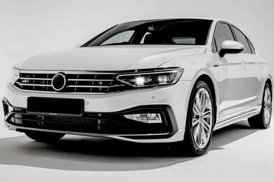 Passat B8.5 R line Front Bumper Bodykit Rear Grill