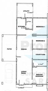Taman Ilham Single Storey Semi Detached House Kota Samarahan