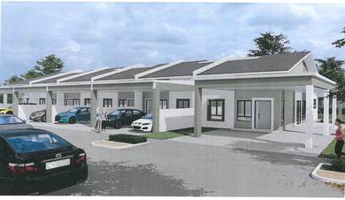 New-1-storey-Terraced-House-for-sale-Kota-Samarahan-Sarawak