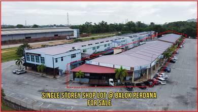 Single Storey Shoplot Balok Perdana For Sales (0% Downpayment)