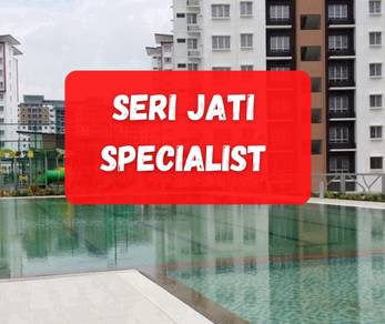 (100% Loan)(Cashback)Seri Jati Apartment U13 Setia Alam Shah Alam