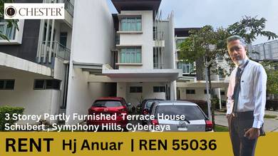 Partly Furnish 3 Storey Terrace Schubert Symphony Hill Cyberjaya Sale