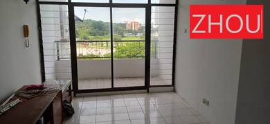 Pearl Garden, Corner Unit, Partially Furnished, High Floor, 1200sf