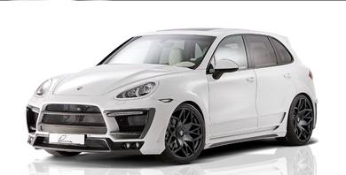 Lumma CLR 558 GT Porsche Cayenne 958 Widebody Kit