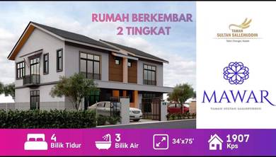 [MURAH DAN LUAS] SemiD 2 Tingkat TAMAN SULTAN SALLEHUDDIN, JLN K.KEDAH