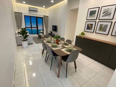FREEHOLD 0% Downpayment 3 Rooms Condo In Klebang Cove, Kota Laksamana