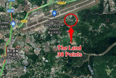 38 Points Industrial Land at 6th Mile, Sg Tapang, near Kuching Airport