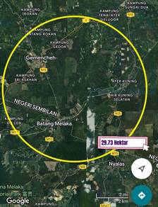 Tampin Negeri Sembilan Mukim Gemencheh  2 Adjacent Agriculture Land