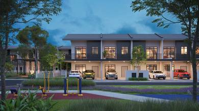 Rumah Teres Baru 2 Tingkat Di Tuaran