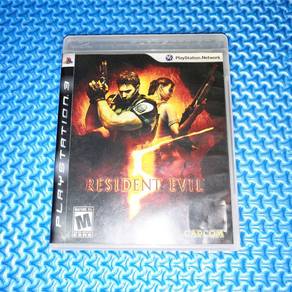 Sony PlayStation PS3 Resident Evil 5 Game CD
