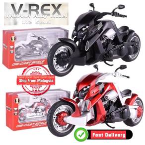1:12 Yamaha Tyrannosaurus V-REX Alloy Model Motorc