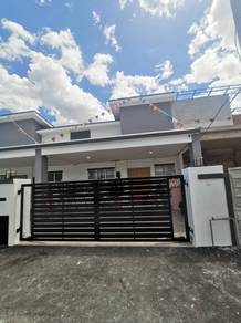 Freehold New Single Storey Terrace house for sale Klebang Ipoh perak