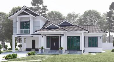 bungalow split level berdekatan kota bharu palekbang tumpat