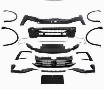 Tiguan LCI R line Front Bumper Rear Bodykit Grill