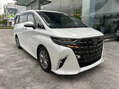[2023] NEW Pearl White Toyota ALPHARD 2.5 Z