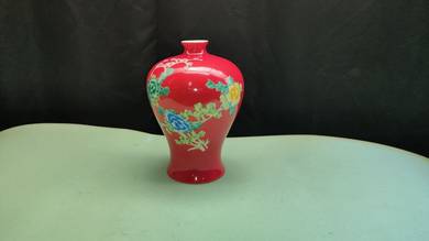 S74-F   Pasu Bunga Antik Lama Vintage Antique Vase