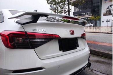 Civic FE 2022 RF Design Spoiler Rear Trunk Bodykit
