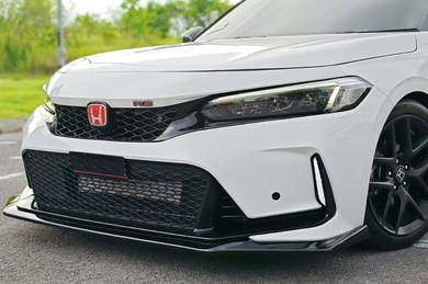 Civic FE FL Type R Front Lip Bumper Diffuser V Kit