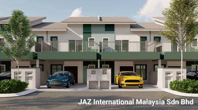 Rumah Baru Size Besar 2 Tingkat Teres Jln Merbuk Teluk Panglima Garang
