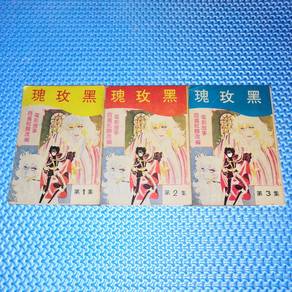 Vintage 瑰玫黑 The Rose of Versailles Chinese Comic