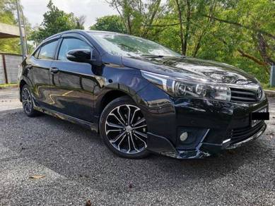 Toyota altis bodykit oem w spoiler paint body kit