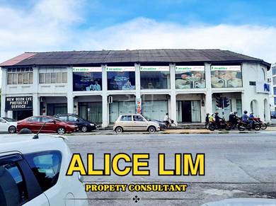 Hight Exposure Corner Ground floor Shop 4300sq Dato Keramat Georgetown