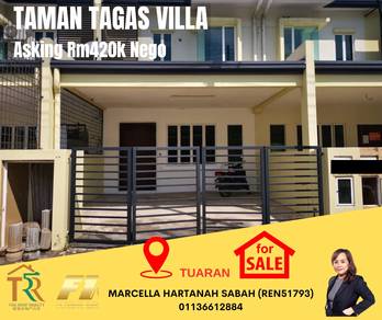 TAGAS VILLA | TUARAN_Double Storey Terrace House*