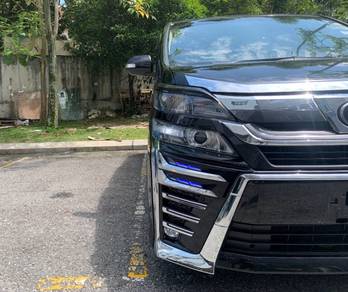 2008 Vellfire Convert 2018 Bodykit 20 To 30 Bumper