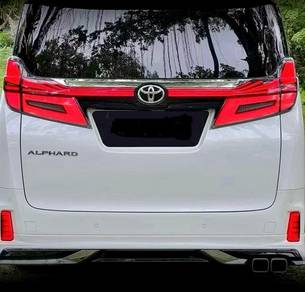 Vellfire Alphard Tail Light Lamp Running Bodykit