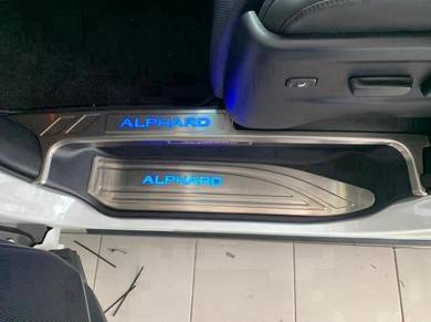 Vellfire Alphard led door side step 8 pcs bodykit