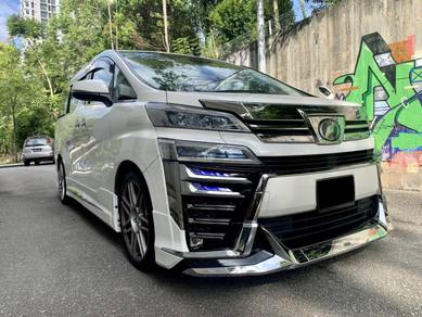2018 Vellfire 30 Modelista Daylight Drl Bodykit