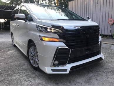 Vellfire Aero Admiration Body kit W Paint Bodykit