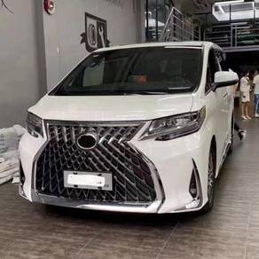 2019 Alphard convert lm300 bumper bodykit body kit