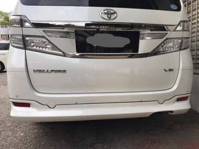 Vellfire Alphard Anh20 Rear Skirt W Paint Bodykit
