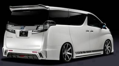 Vellfire Alphard Anh30 Silk Blaze Spoiler Bodykit