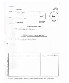 Nice Hilly Orchard Land for Sale Sarikei