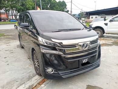 Toyota VELLFIRE 2.5 ZG (A) 7 SEATER 2 P/DOOR