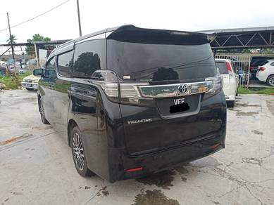 Toyota VELLFIRE 2.5 ZG (A) 7 SEATER 2 P/DOOR