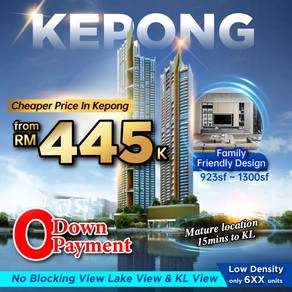 Kepong Condo Below Market Price 30% Free Furnish Nearby MRT/Aeon