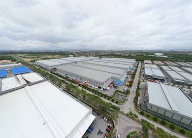 3000amp 15m high 5ac 196ksf Port klang north port Factory for rent