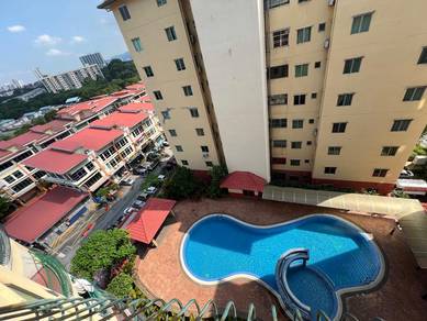 Mandy Villa Apartment, Jalan Segambut, 2 car park, limited, pool view