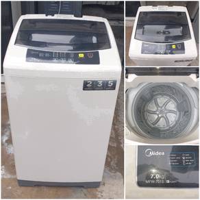 Midea washer washing machine mesin basuh auto 7-kg