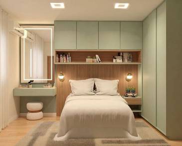 Ready Mount Austin 3 bilik Cash Back 80K Fully Furnished 0cost Lppsa
